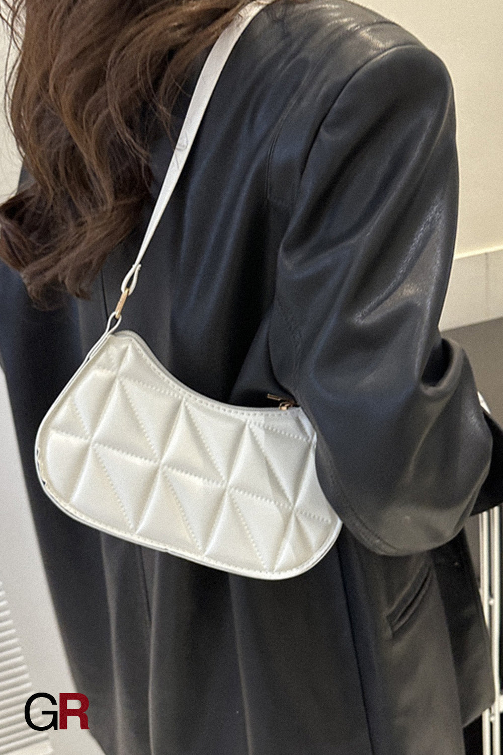 Retro Casual Portable Shoulder Bag Fashion Underarm Bag Women