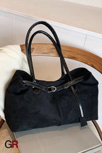 Retro Large-capacity Suede Shoulder Tote Bag