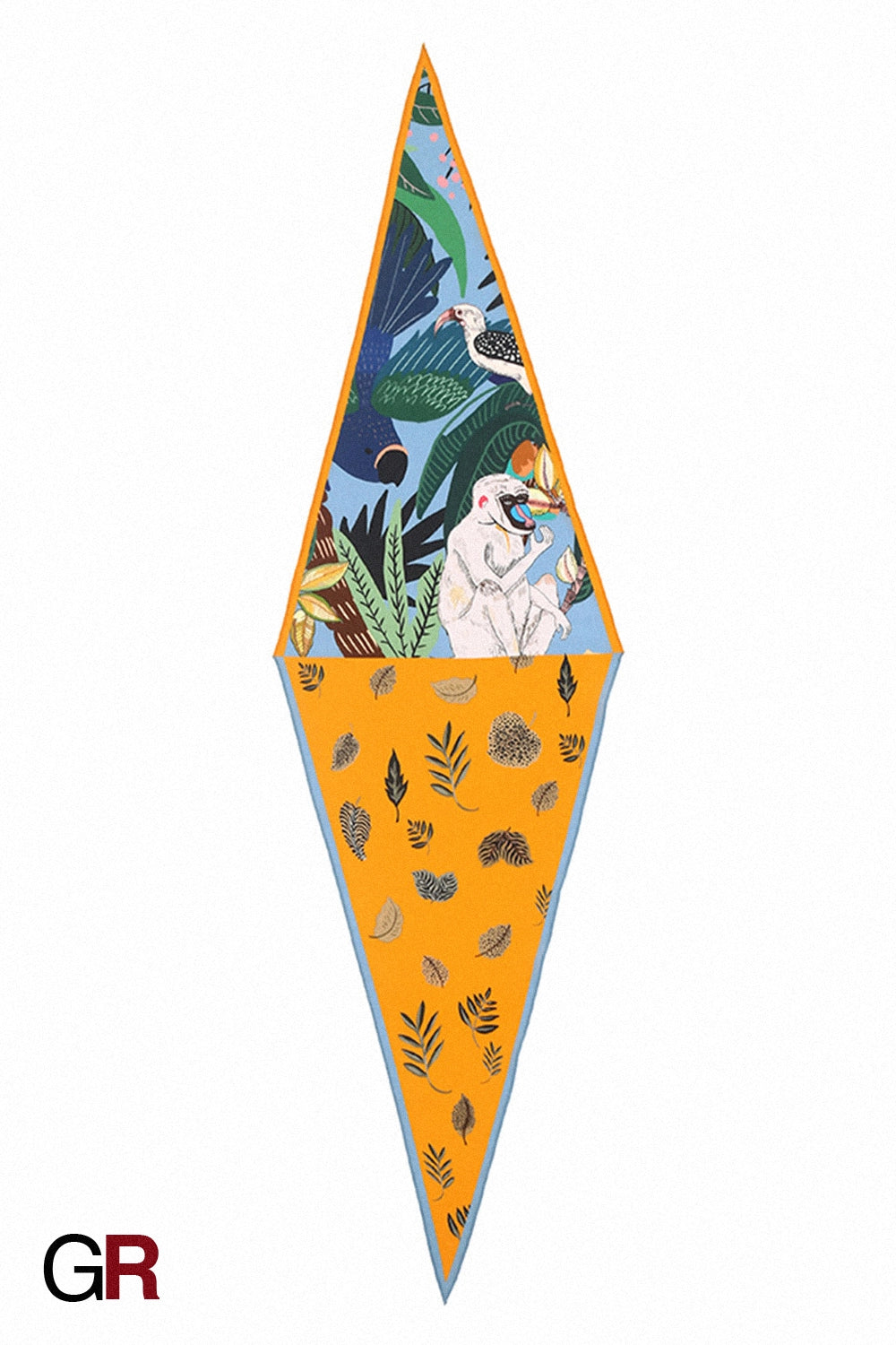 Soleil Voyage Silk Scarf