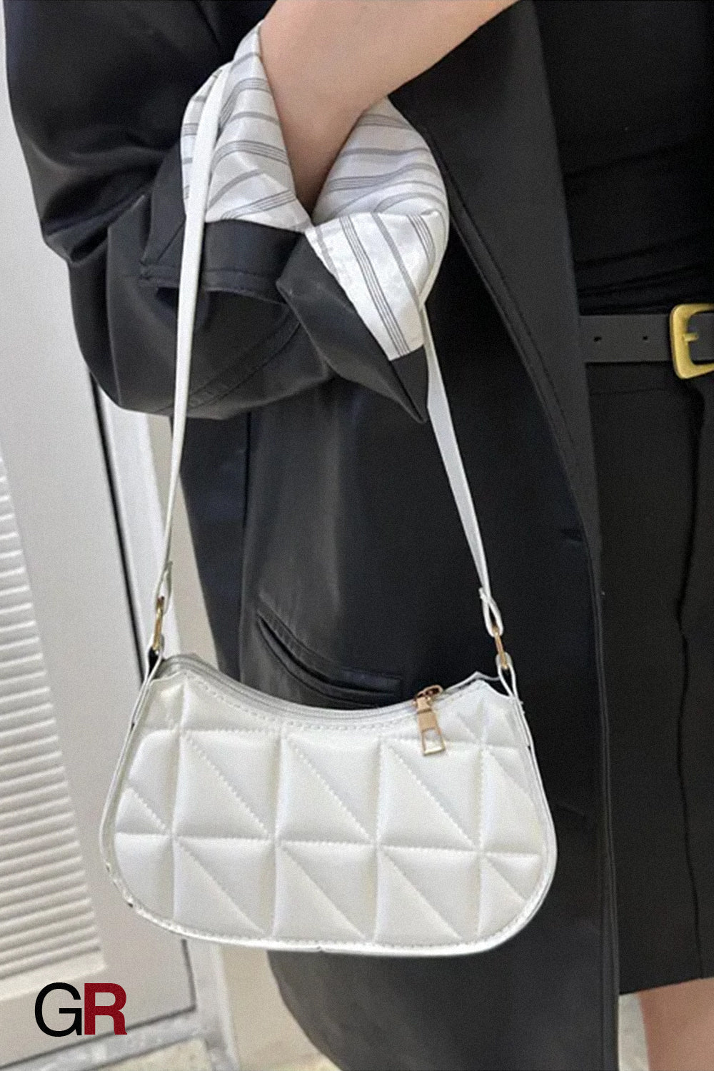 Retro Casual Portable Shoulder Bag Fashion Underarm Bag Women