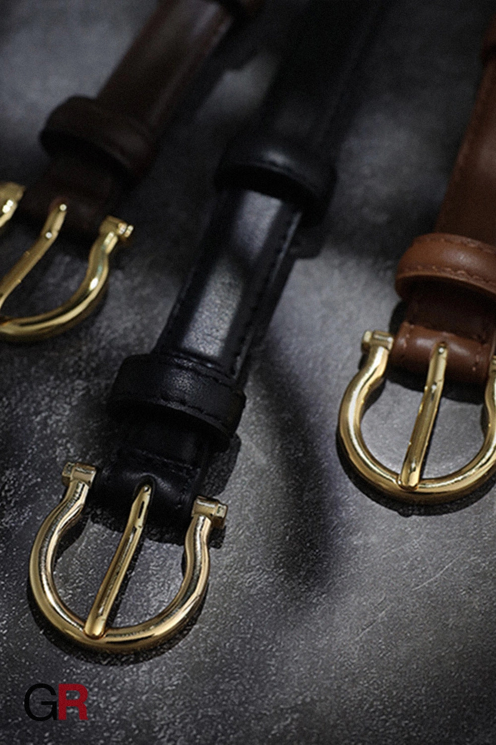 Ceinture Héritage Brun Équestre