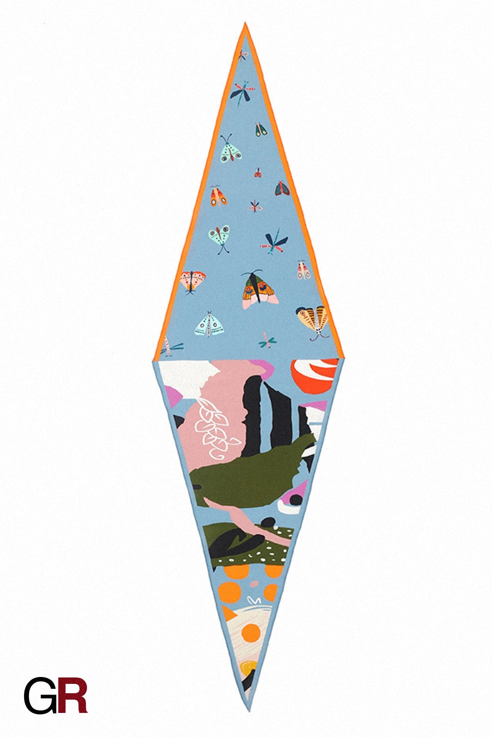 Soleil Voyage Silk Scarf