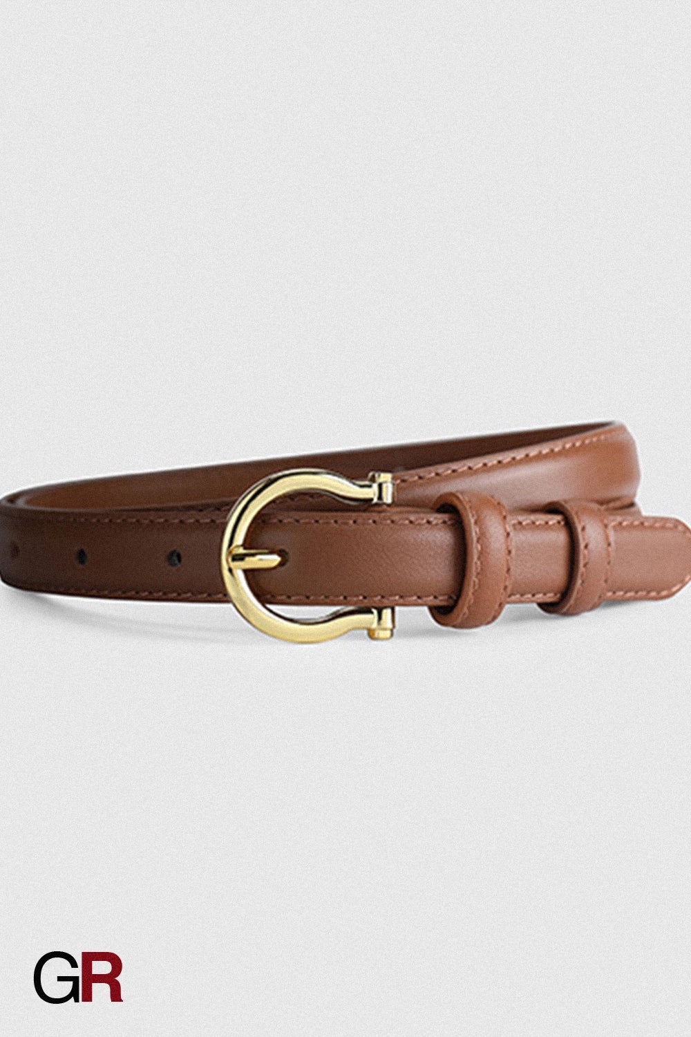 Ceinture Héritage Brun Équestre