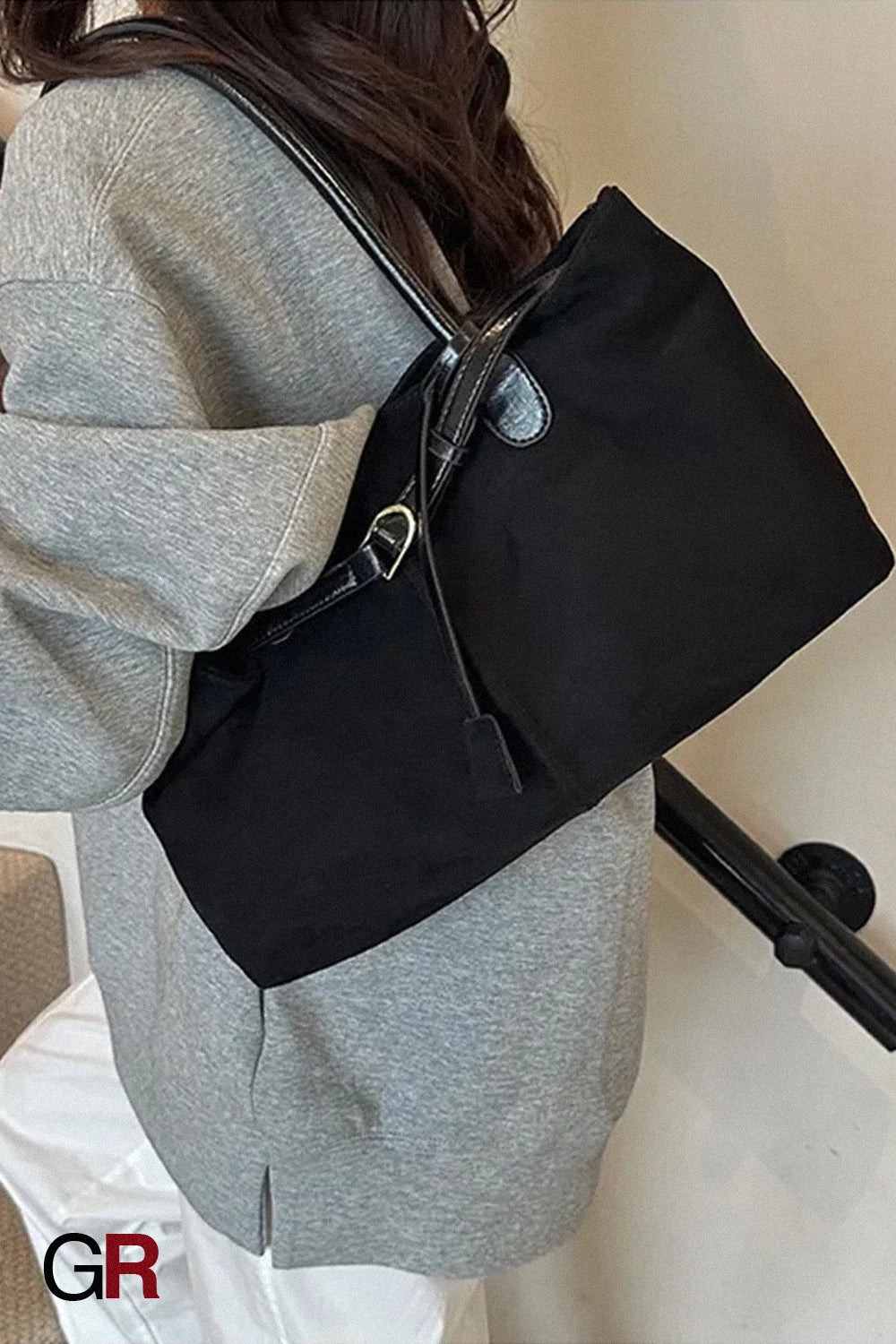 Retro Large-capacity Suede Shoulder Tote Bag