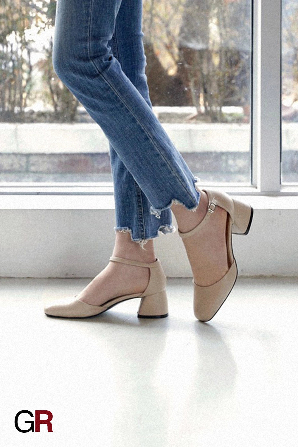 Élodie Ankle Strap Heels