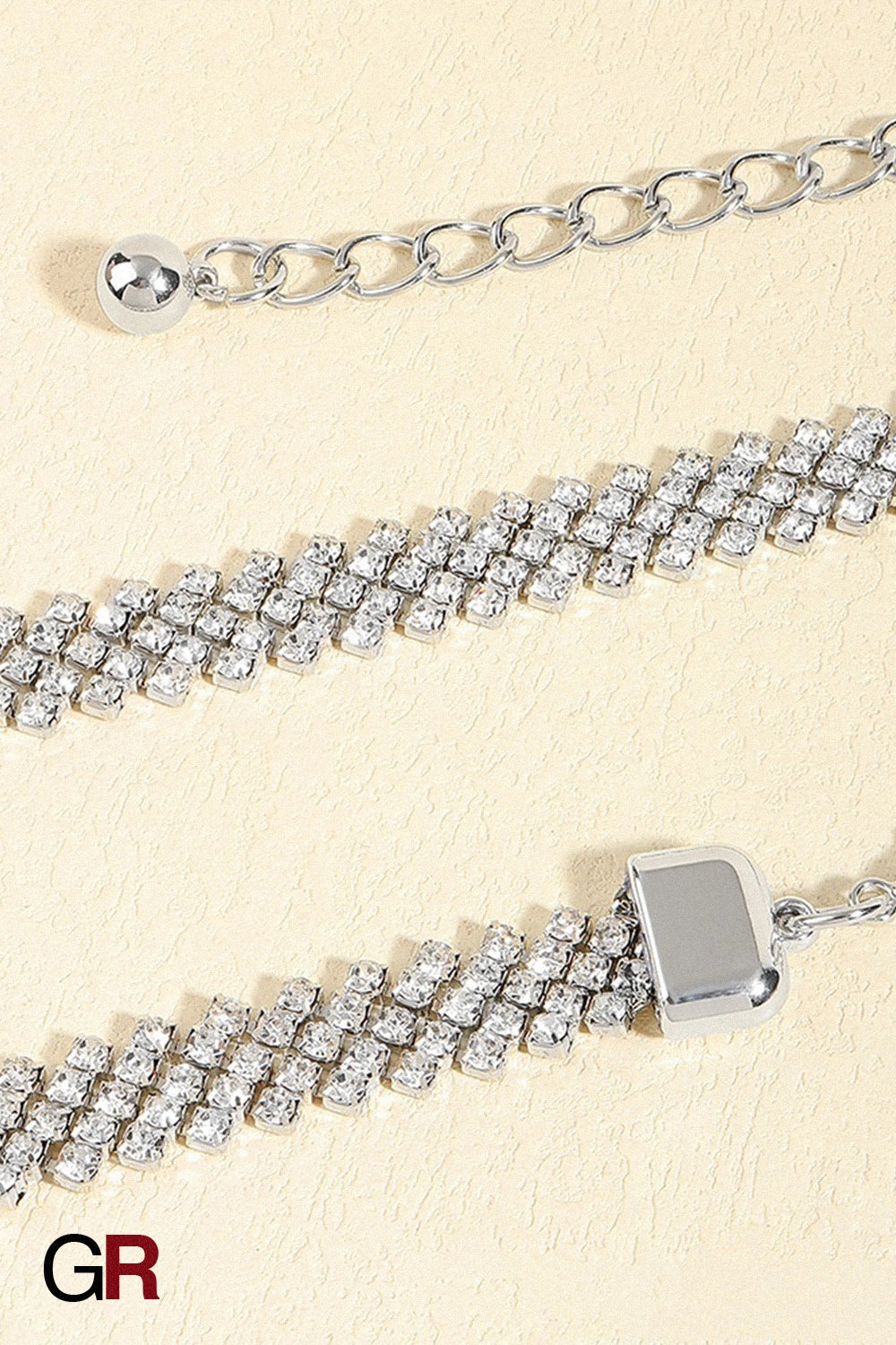 ARIELLA RHINESTONE CHAIN BELT