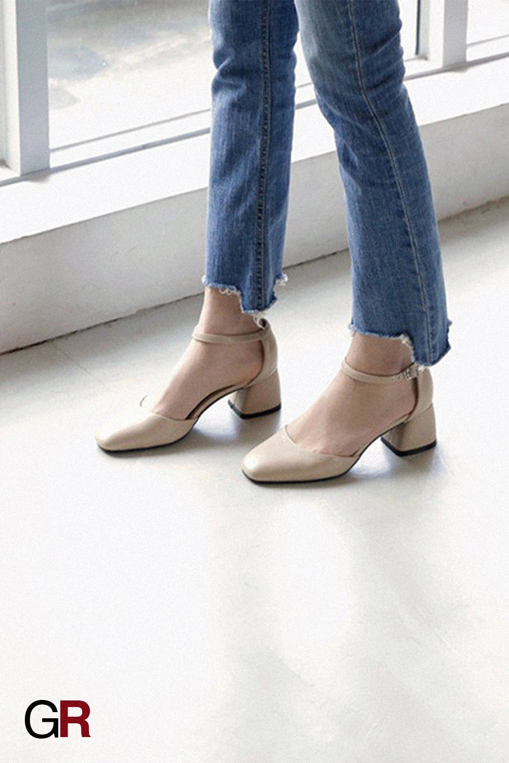 Élodie Ankle Strap Heels