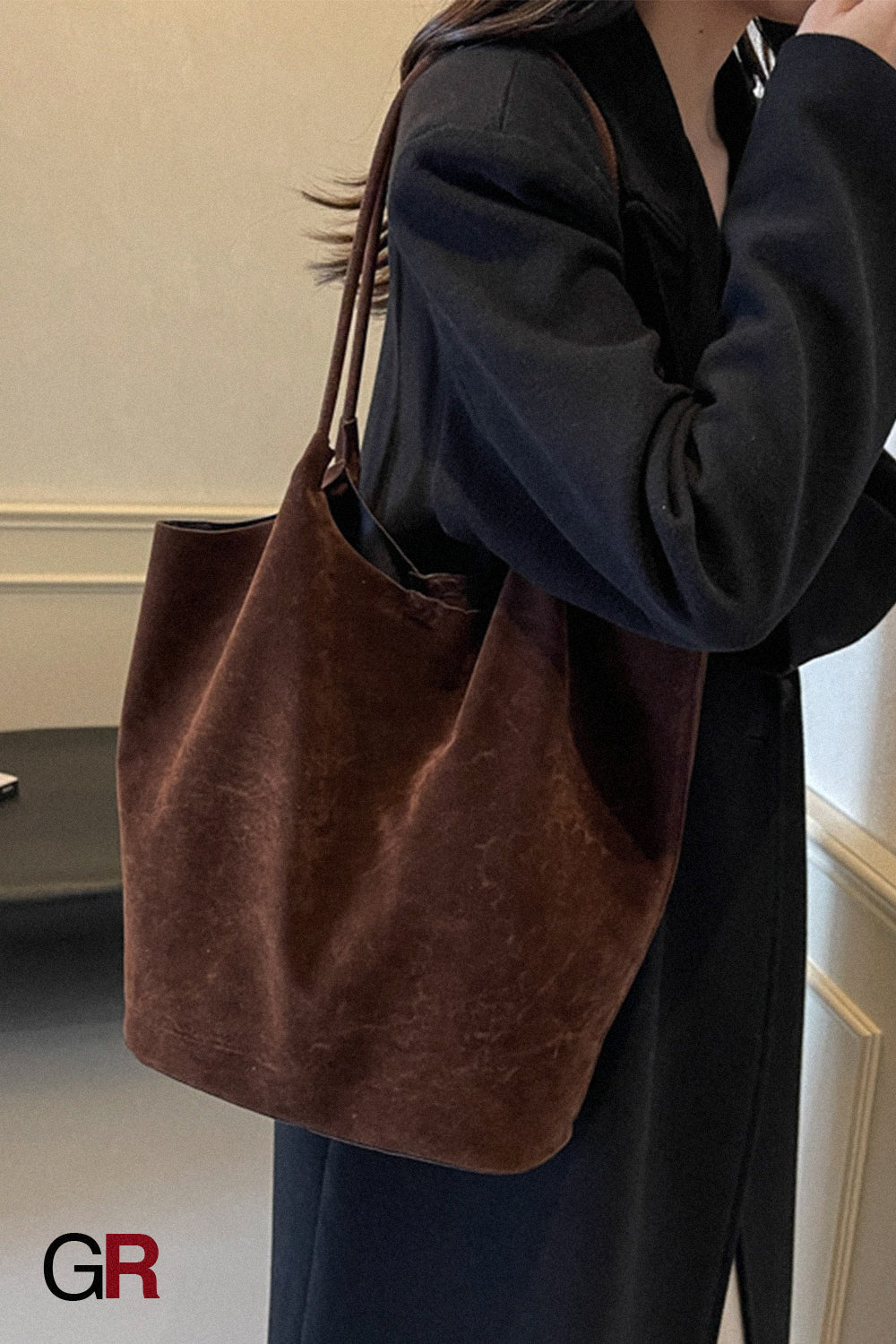 Retro Bags Women's Large Capacity Autumn Simplicity Work Commuter Shoulder Underarm Bag