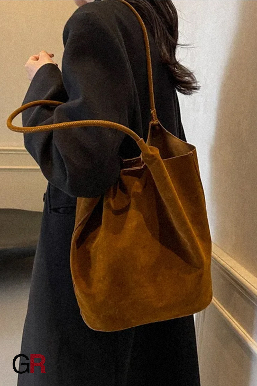 Retro Bags Women's Large Capacity Autumn Simplicity Work Commuter Shoulder Underarm Bag