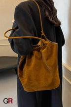Retro Bags Women's Large Capacity Autumn Simplicity Work Commuter Shoulder Underarm Bag