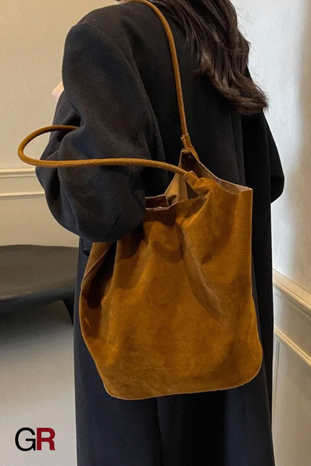 Retro Bags Women's Large Capacity Autumn Simplicity Work Commuter Shoulder Underarm Bag