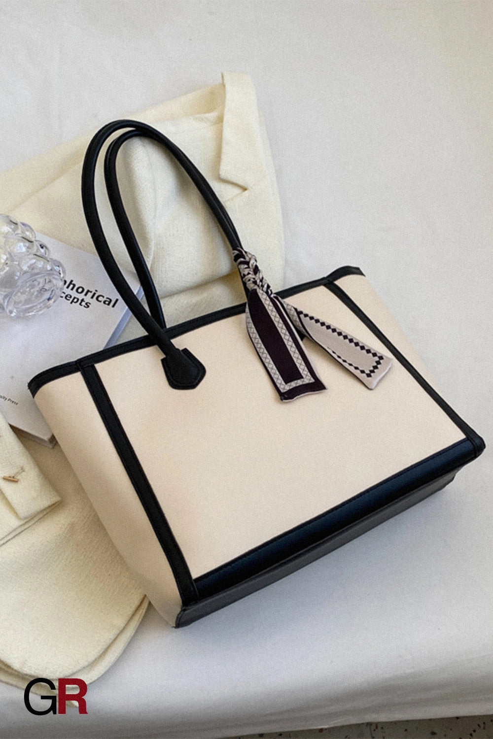 Advanced Texture Winter Commuter Tote Shoulder Bag
