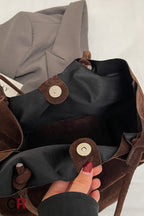 Retro Bags Women's Large Capacity Autumn Simplicity Work Commuter Shoulder Underarm Bag