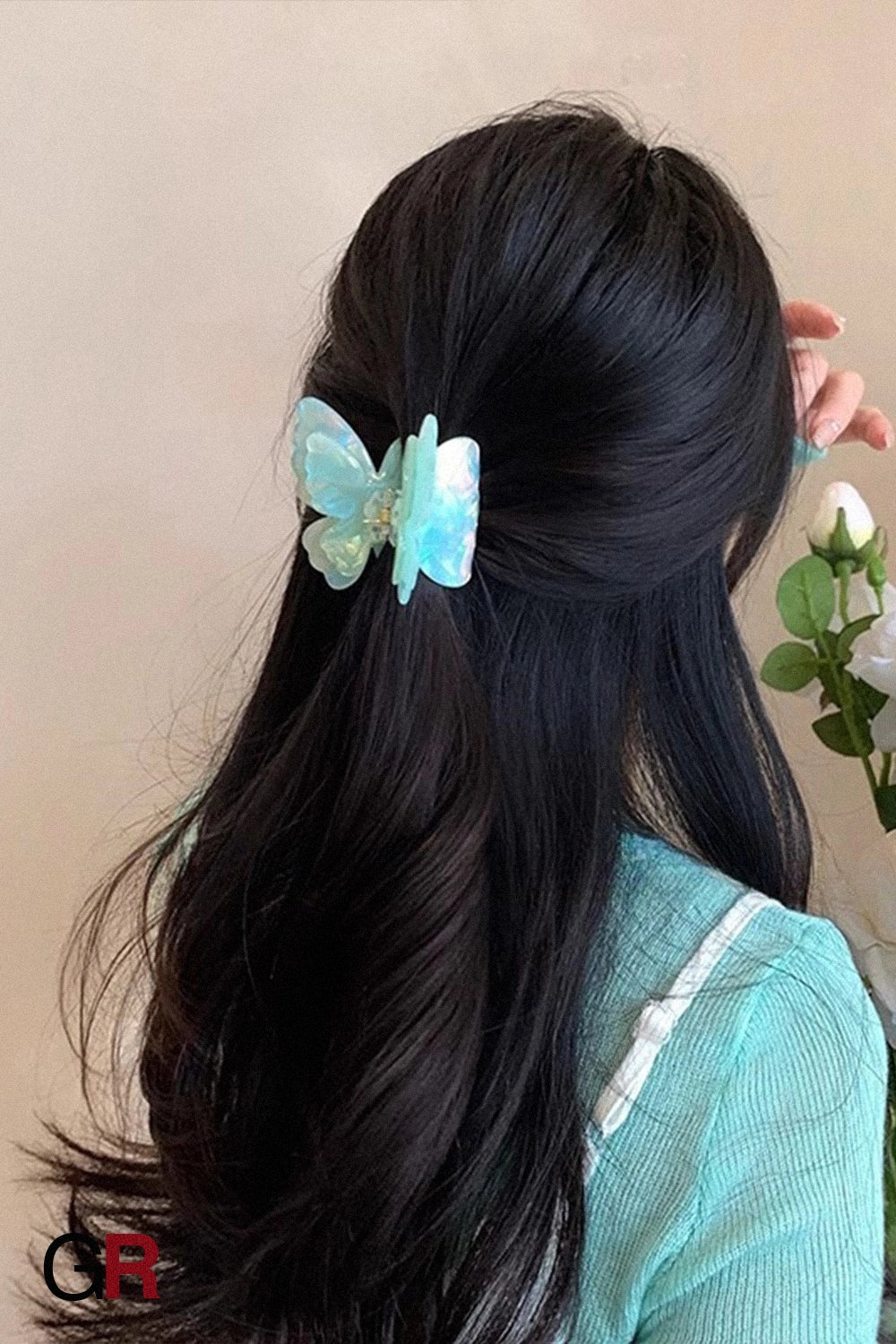 Papillon Opaline Hair Clip