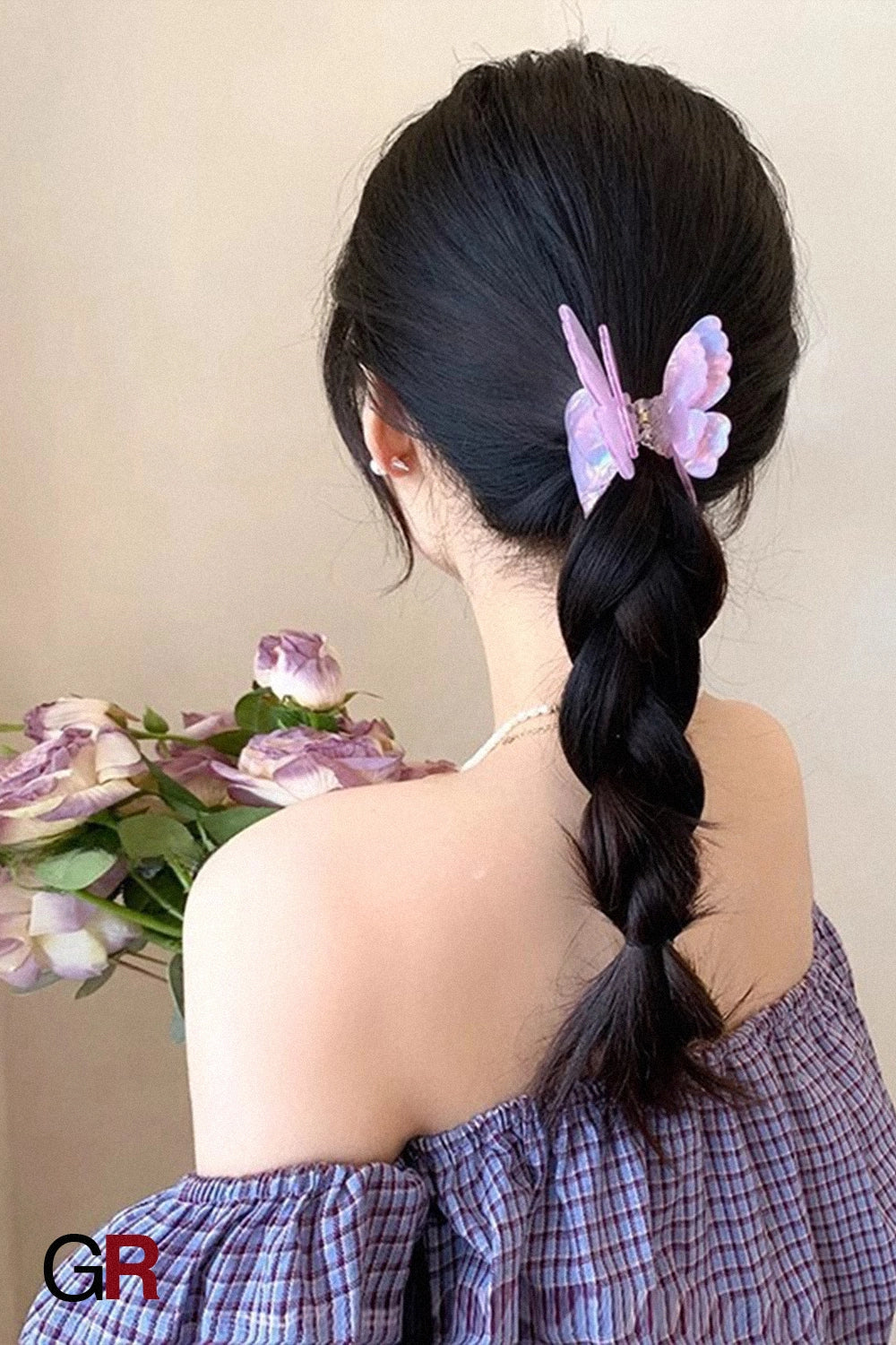 Papillon Opaline Hair Clip