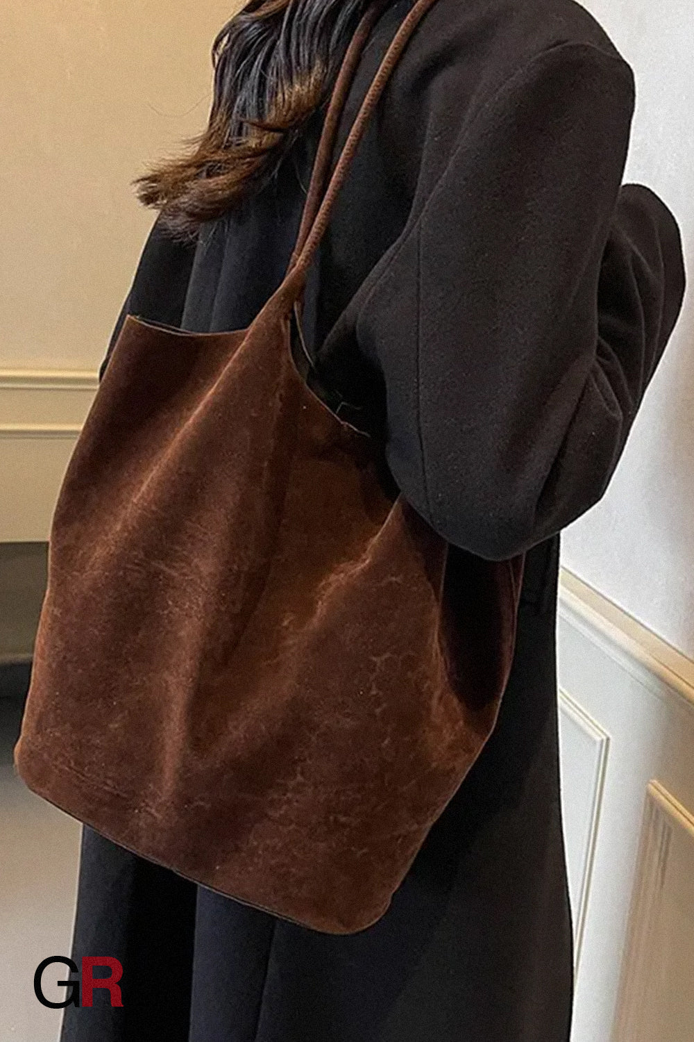 Retro Bags Women's Large Capacity Autumn Simplicity Work Commuter Shoulder Underarm Bag