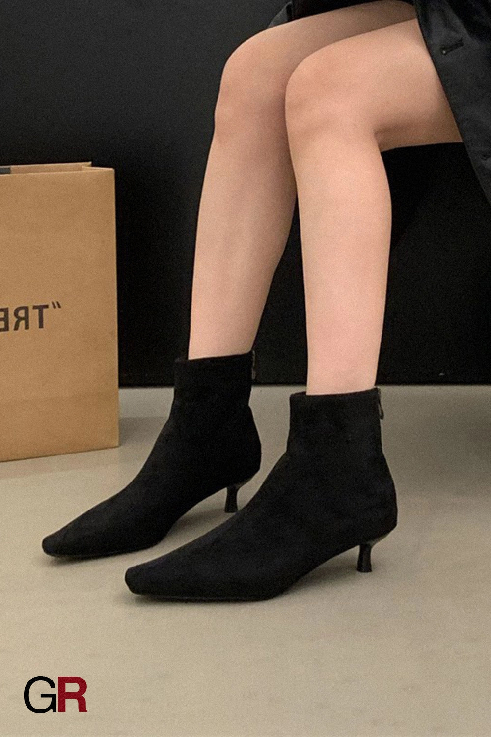 Elise Cognac Ankle Boot