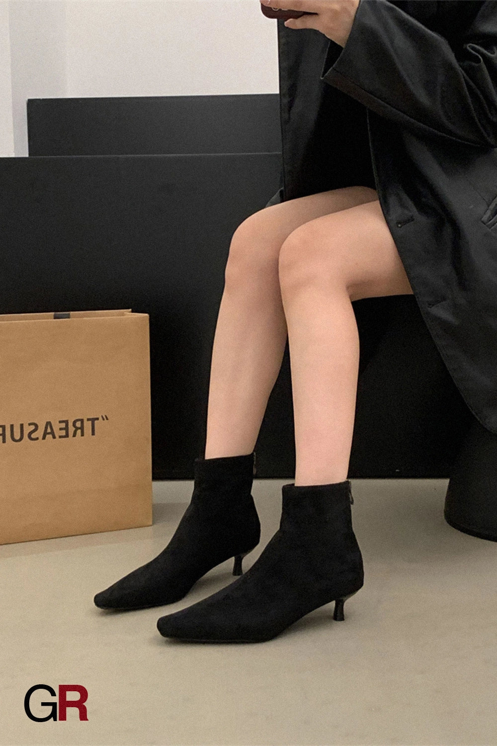 Elise Cognac Ankle Boot