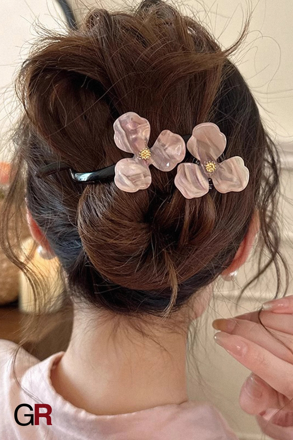 Fleur d’Azur Hair Clip