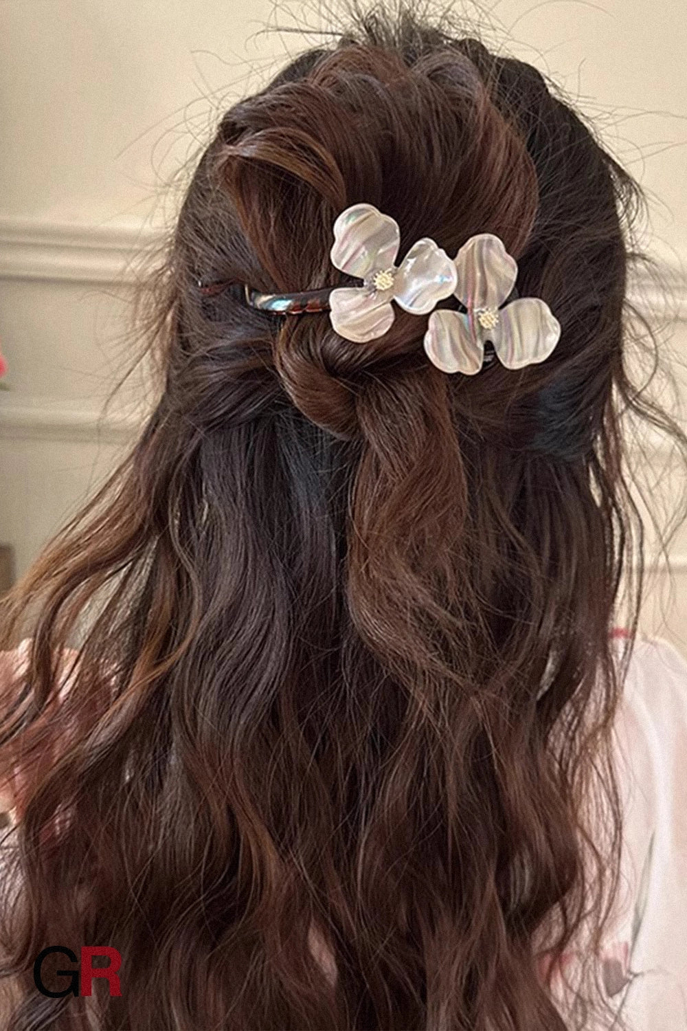 Fleur d’Azur Hair Clip