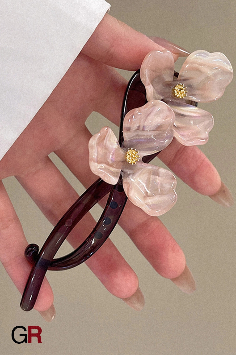 Fleur d’Azur Hair Clip