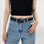 Luxe Hip-Hop Pants Chain Belt - GlamoROZ