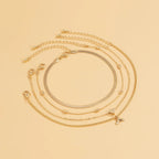 En Vogue Fishtail Anklet - GlamoROZ