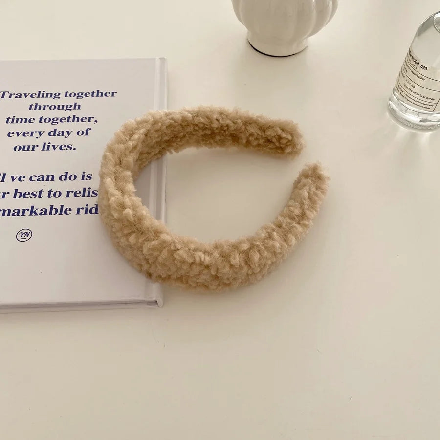 Luxe Lambswool Elegance Headband - GlamoROZ
