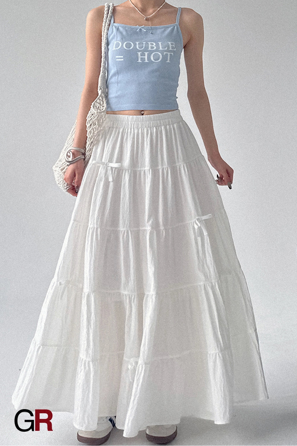 Nocturne Tiered Volume Skirt