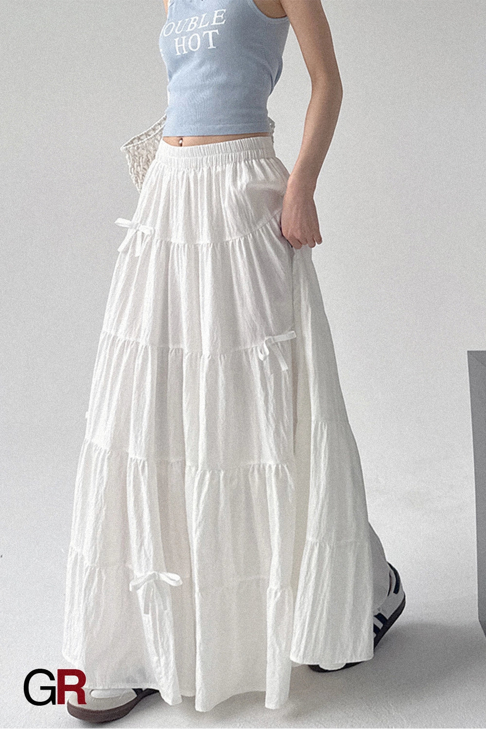 Nocturne Tiered Volume Skirt