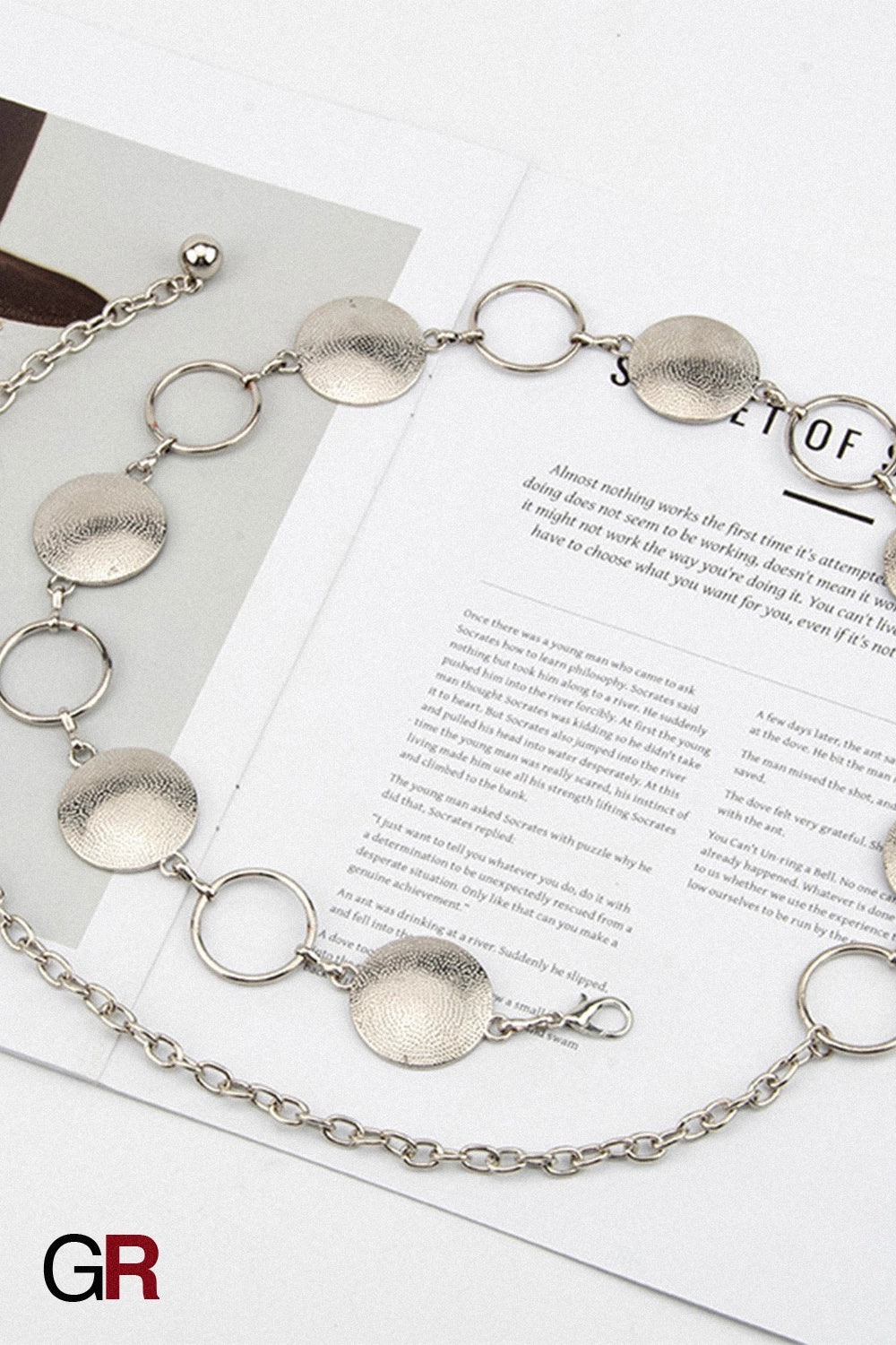 LUNA LINKED DISC BELT