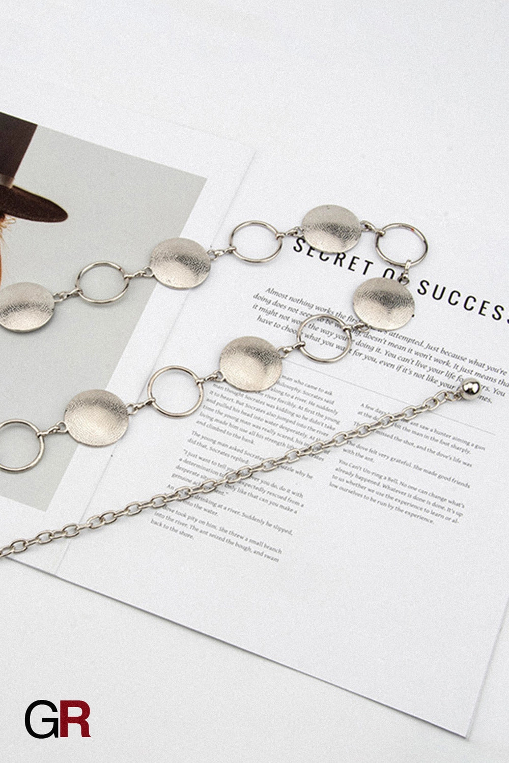 LUNA LINKED DISC BELT