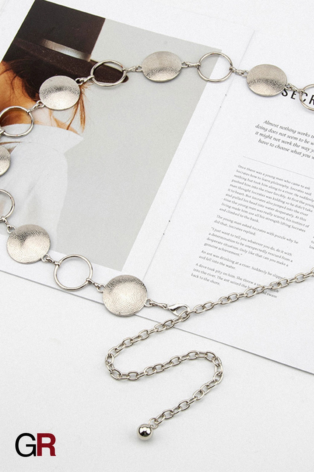 LUNA LINKED DISC BELT