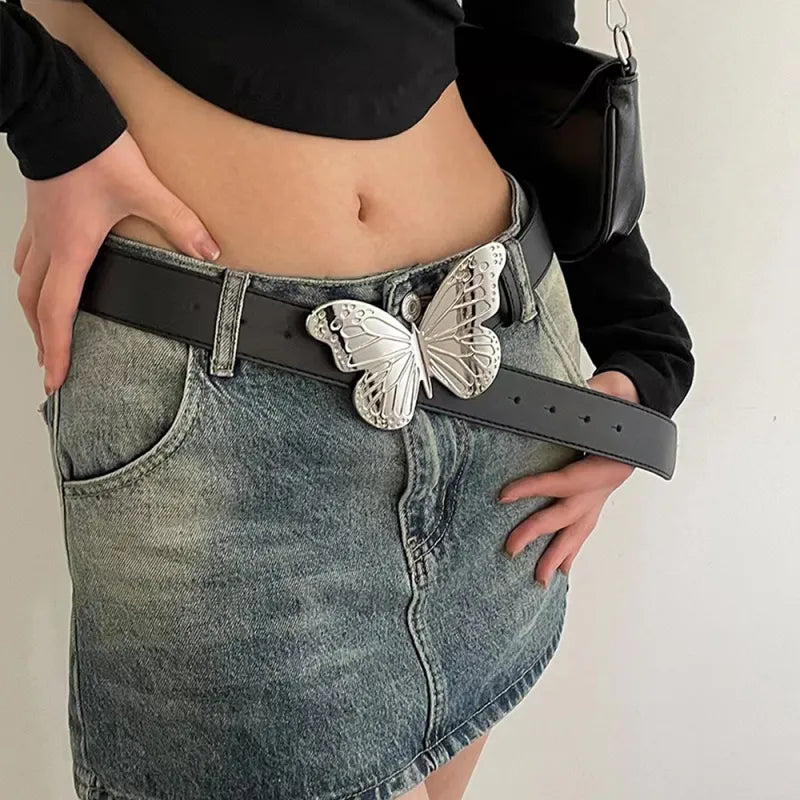 Vintage Butterfly Waist Belt - GlamoROZ