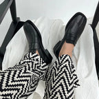Opulent Equine Elegance Flats for Women - GlamoROZ