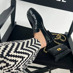 Opulent Equine Elegance Flats for Women - GlamoROZ