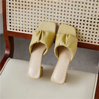 ChicStride Mid-Heel Sandals - GlamoROZ