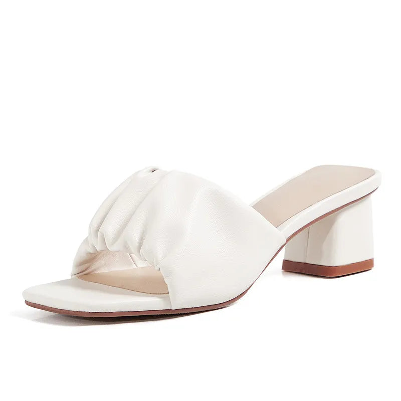 ChicStride Mid-Heel Sandals - GlamoROZ