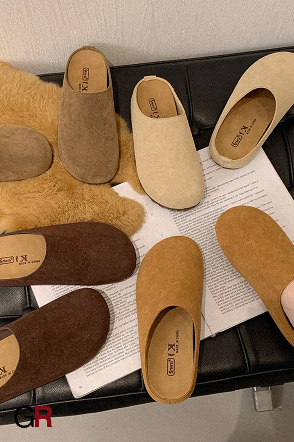 Noémie Suede Slides