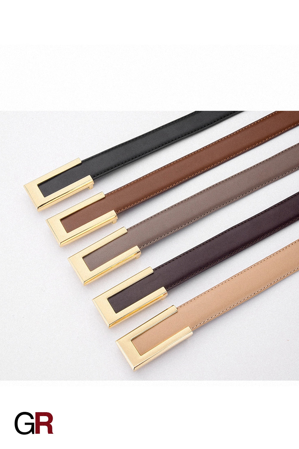 AVIGNON MINIMALIST LEATHER BELT