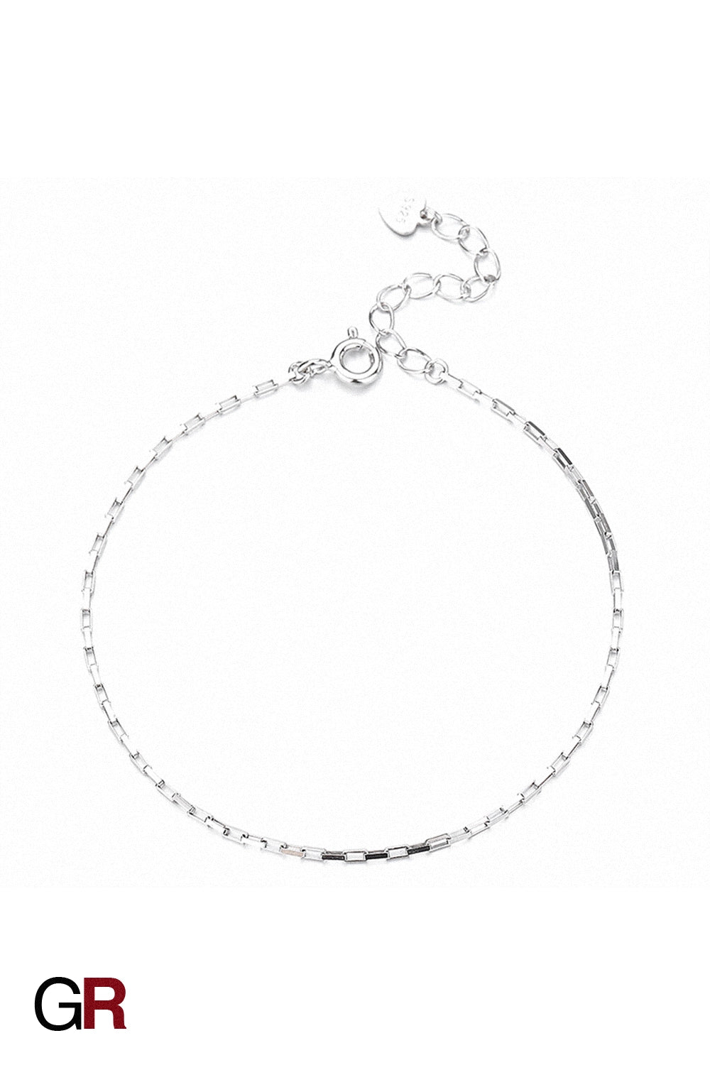 “GlamoROZ Argent Whisper Luminous Silver Cuff Bracelet Jewelry close-up showing polished silver surface”