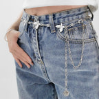 Butterfly Drop Chain Belt - GlamoROZ