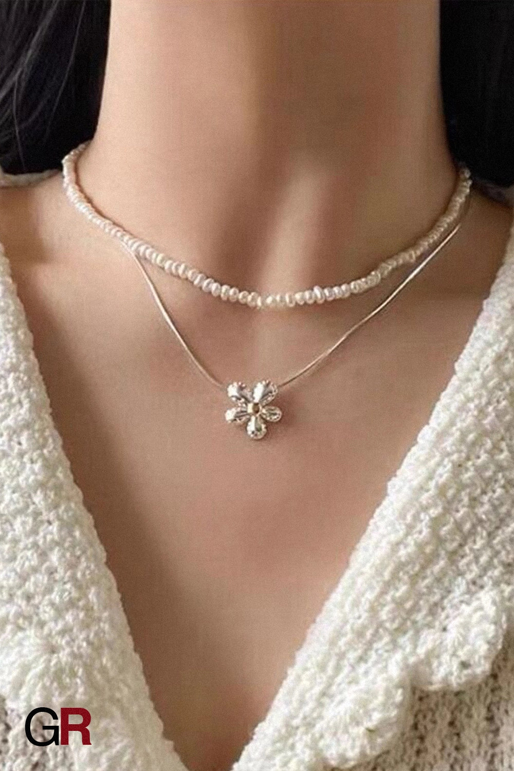 Fleur de Lune Necklace