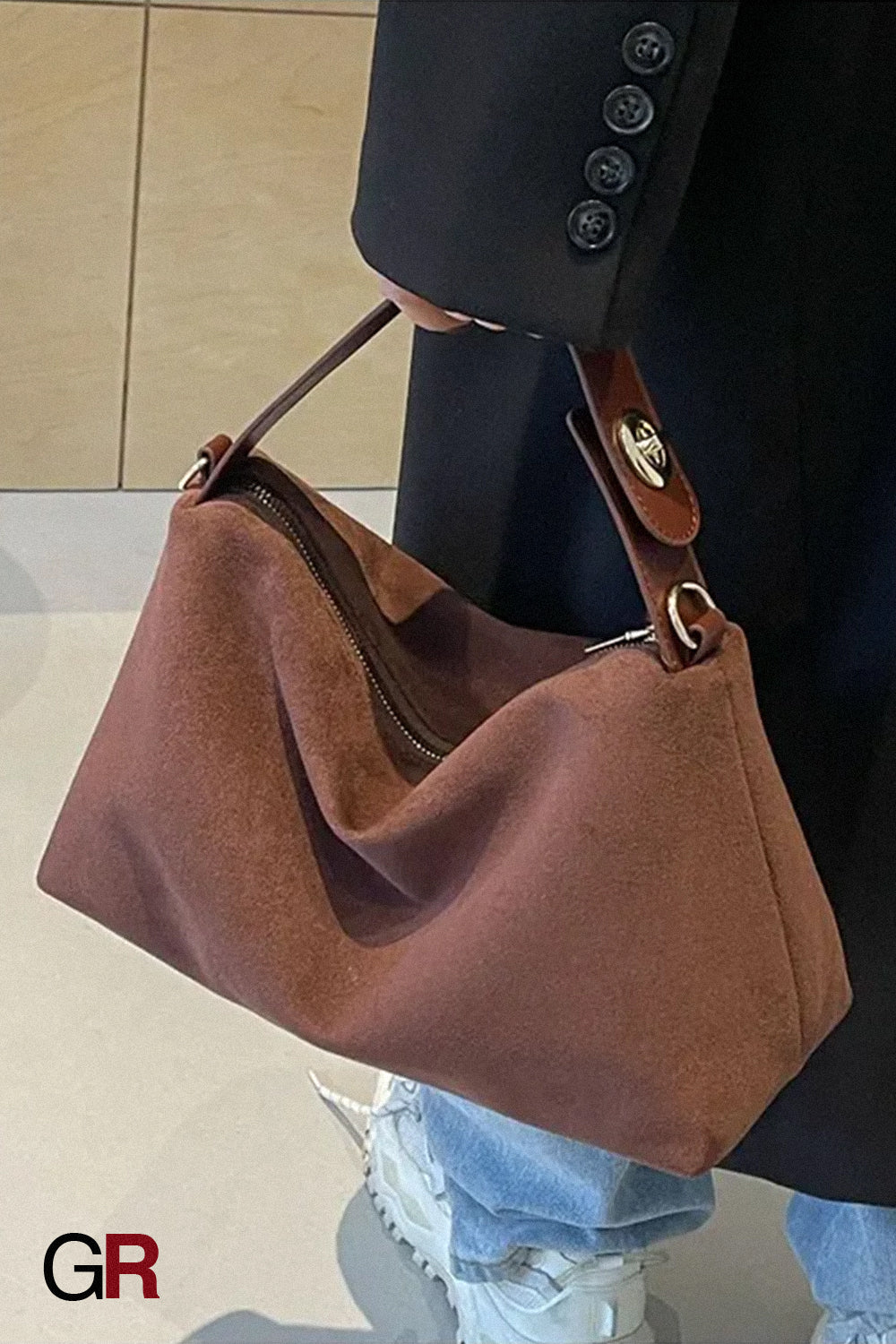 Boston Bags Women's Retro Fashion Shoulder Underarm Bag