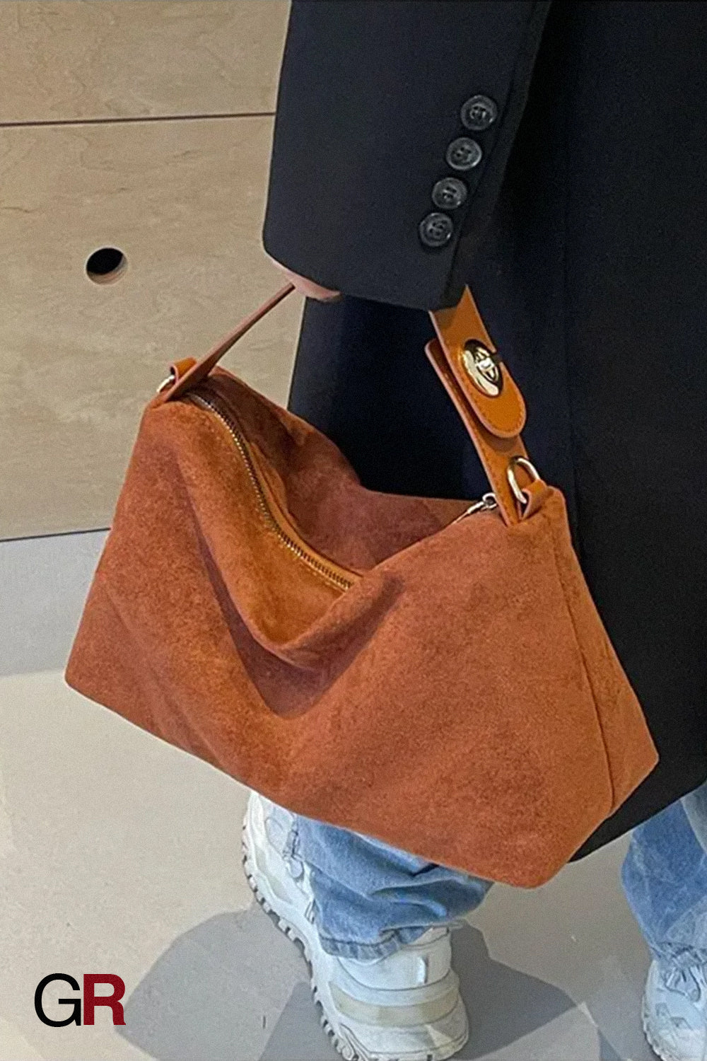 Boston Bags Women's Retro Fashion Shoulder Underarm Bag