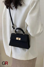 Color Bag Fashionable Simple High-grade Pattern Western Style Portable Crossbody Bag
