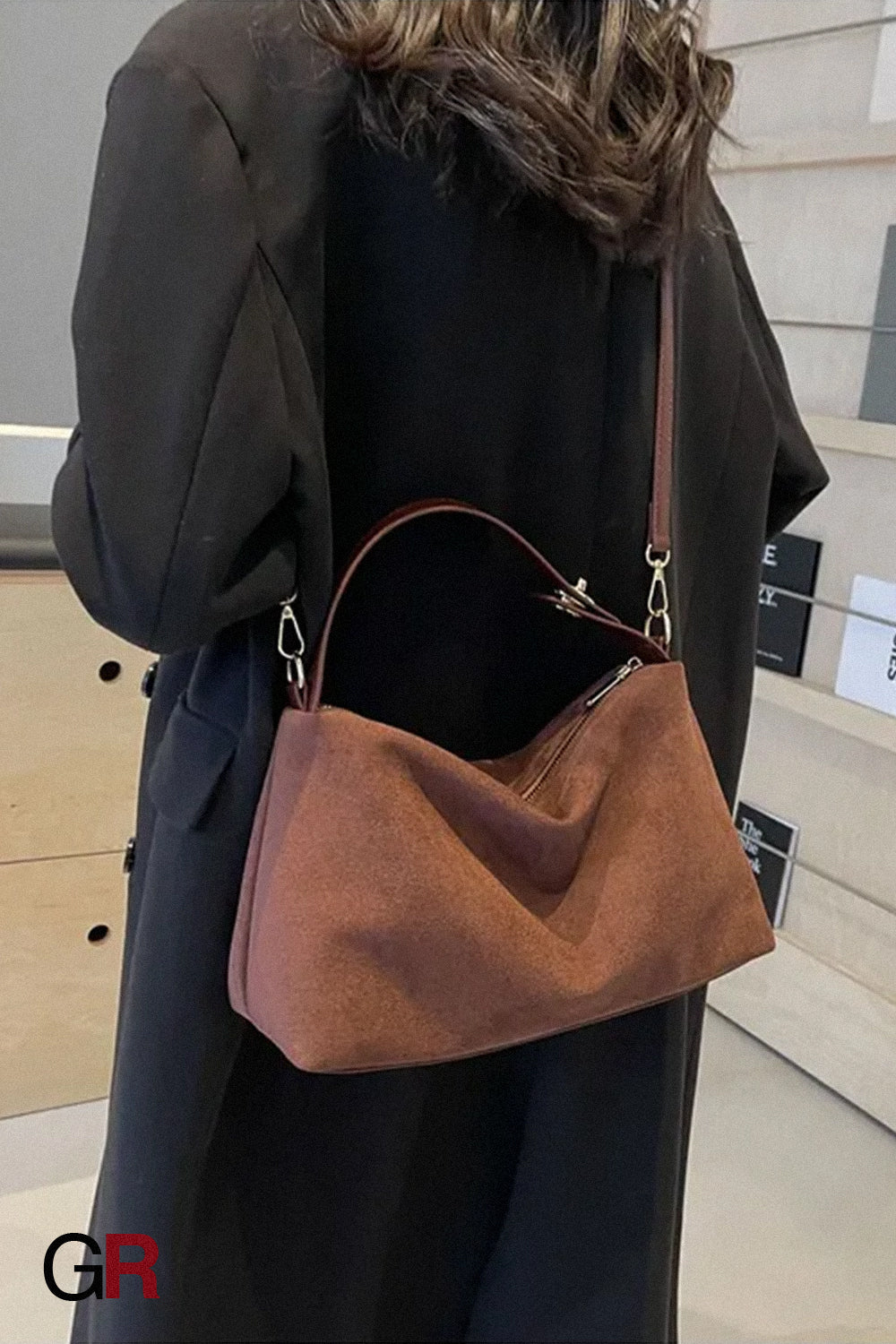 Boston Bags Women's Retro Fashion Shoulder Underarm Bag