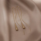 Sophisticated Scarlet Earrings - GlamoROZ