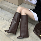 New Pointed High Heel Riding Boots