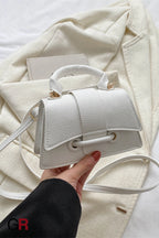 Commuter Western Style Solid Color Shoulder Messenger Bag